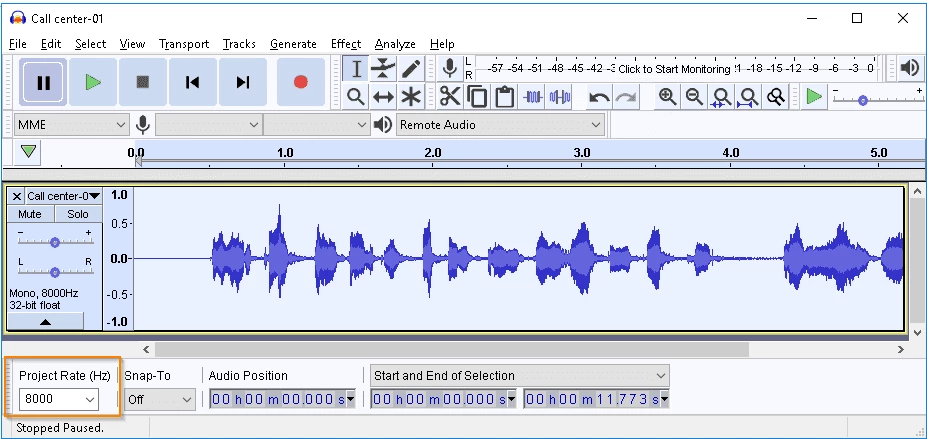 Audacity — 截圖 3
